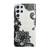 For Samsung Galaxy S23 Ultra 5G Oil Embossed 3D Drawing Leather Phone Case(Lace Flower)
