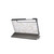 For Samsung Galaxy Tab S8+ / Tab S8 Plus /  Tab S7 FE / Tab S7+ / T970 Marble Texture Pattern Horizontal Flip Leather Case, with Three-folding Holder & Sleep / Wake-up Function(Smoky Gray)