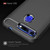 Brushed Texture Carbon Fiber Shockproof TPU Case for Huawei Honor View 20(Red)
