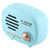 Q108 Retro Mini Wireless Bluetooth Speaker, Support Hands-free / TF Card / U disk / FM(Blue)