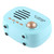 Q108 Retro Mini Wireless Bluetooth Speaker, Support Hands-free / TF Card / U disk / FM(Blue)