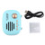 Q108 Retro Mini Wireless Bluetooth Speaker, Support Hands-free / TF Card / U disk / FM(Blue)