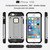 Tough Armor TPU + PC Combination Case for iPhone SE & 5 & 5s(Silver)