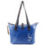 Outdoor Wear-resistant Waterproof Shoulder Bag Dry and Wet Separation Swimming Bag (Dark Blue)