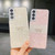 For Samsung Galaxy S22 5G Shell Pattern Bow TPU Phone Protective Case(Pink)