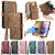 For Samsung Galaxy S22+ 5G Geometric Zipper Wallet Side Buckle Leather Phone Case(Red)