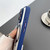 For iPhone 14 Pro Yashi MagSafe Magnetic Holder Phone Case(Blue)