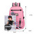 Sports and Leisure USB Charging Anti-Theft Backpack(Pink)