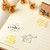 5 PCS DIY Vintage Nature Landscape Handbook Wooden Stamp(Floral Seasons)