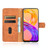 For Realme 8 / Realme 8 Pro Solid Color Skin Feel Magnetic Buckle Horizontal Flip Calf Texture PU Leather Case with Holder & Card Slots & Wallet(Brown)