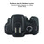 Soft Silicone Protective Case for Canon EOS 2000D (Black)