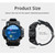 Lokmat ATTACK 1.28 inch TFT LCD Screen Smart Watch, Support Sleep Monitor / Heart Rate Monitor / Blood Pressure Monitor(Black)