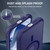 For iPhone 15 Pro MagSafe Magnetic Phone Case(Klein Blue)