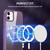 For iPhone 11 MagSafe Magnetic Phone Case(Purple)