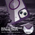 For iPhone 14 Plus MagSafe Magnetic Phone Case(Purple)