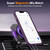 For iPhone 13 Pro MagSafe Magnetic Rotating Holder Phone Case(Purple)