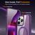 For iPhone 13 Pro MagSafe Magnetic Rotating Holder Phone Case(Purple)