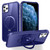 For iPhone 11 Pro Max MagSafe Magnetic Holder Phone Case(Klein Blue)