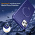 For iPhone 11 Pro Max MagSafe Magnetic Holder Phone Case(Klein Blue)