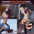 For iPhone 14 Plus MagSafe Magnetic Holder Phone Case(Wine Red)