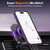 For iPhone 15 Pro MagSafe Magnetic Rotating Holder Phone Case(Purple)