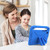 For TCL Tab 8 LE Handle EVA Shockproof Tablet Case with Holder(Blue)