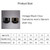 Europe and America Style Punk Gothic Retro Black Onyx Gemstone Men Titanium Steel Ring, US Size: 11, Diameter: 20.7mm, Perimeter: 65mm(Steel Color)