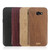 MOFI for Galaxy A3 (2017) Wood Texture TPU Protective Back Cover Case(Red)