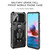 For Xiaomi Redmi K40 Pro+ Armor Warrior Shockproof PC + TPU Protective Case(Gray)