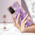 For Xiaomi Redmi Note 12S 4G Electroplating Marble Dual-side IMD Phone Case(Purple 002)