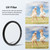 PULUZ 52mm UV Lens Filter for GoPro HERO12 Black /11 Black /10 Black /9 Black, with Adapter Ring