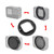 PULUZ 52mm UV Lens Filter for GoPro HERO12 Black /11 Black /10 Black /9 Black, with Adapter Ring