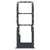 For vivo Y16 SIM Card Tray + SIM Card Tray + Micro SD Card Tray (Black) For vivo Y16 SIM Card Tray + SIM Card Tray + Micro SD Card Tray (Black)