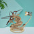 3D Wooden Mechanical Hummingbird Hand-Assembled Puzzle Model(Wood Color)