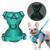 Pet Vest Harness + Traction Rope Set Reflective Breathable Dog Cat Harness, Size: L(Pink)