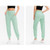 Autumn And Winter Loose Sports Trousers For Ladies (Color:Mint Green Size:S)