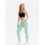 Autumn And Winter Loose Sports Trousers For Ladies (Color:Mint Green Size:S)