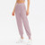 Autumn And Winter Loose Sports Trousers For Ladies (Color:Pink Size:XL)