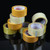 12 PCS 45mm Width 15mm Thickness Package Sealing Packing Tape Roll Sticker(Clear White)