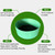 2 PCS 50x20cm 40L Felt Planting Barrel Indoor Outer Round Plant Bag Non-Woven Seedling Bag(Grass Green)