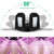LED Plant Lamp Full Spectrum Fill Light Floral Plant Growth Lamp, Power: 100W