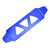 Universal Car Short Stainless Steel Battery Tie Down Clamp Bracket, Size: 17.2 x 4.4 x 1cm(Blue)