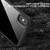 For iPhone XS Max iPAKY MG Series Carbon Fiber Texture Shockproof TPU+ Transparent PC Case(Black)