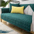 Four Seasons Universal Simple Modern Non-slip Full Coverage Sofa Cover, Size:70x150cm(Houndstooth Green)
