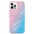 For iPhone 12 mini Gradient Color Shell Texture IMD TPU Shockproof Case (Gradient Pink Blue)