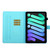 For iPad mini 6 Coloured Drawing Stitching Horizontal Flip Leather Tablet Case with Holder & Card Slot & Sleep / Wake-up Function(Double Shadow Tiger)