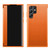 For Samsung Galaxy S22 Ultra 5G Window View Leather Phone Case(Orange) For Samsung Galaxy S22 Ultra 5G Window View Leather Phone Case(Orange)