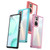 For Honor 50 Colorful Series Acrylic + TPU Phone Case(Transparent Black)