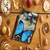 For LG K61 Colored Drawing Horizontal Flip Leather Case with Holder & Card Slot & Wallet(A Butterfly)