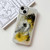 For iPhone 14 Plus Oil Painting Electroplating TPU Phone Case(White)